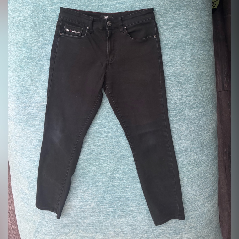 Men's Black Benjamin Black Jeans